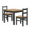 Mercers Furniture Corona Charcoal Rio Dining Set 2