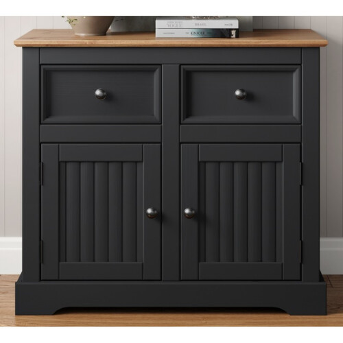 Mercers Furniture Country Charcoal 2 Door Sideboard 1