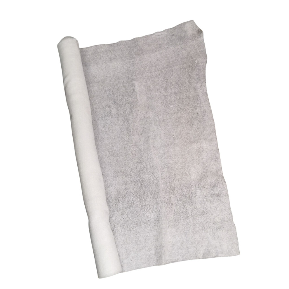 Samuel Alexander 2.4M X 90Cm Soft Artificial Fake Snow Blanket Christmas Decoration White