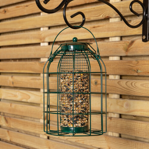 Samuel Alexander Samuel Alexander Metal Hanging Bird Nut Feeder with Squirrel Guard