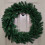 Samuel Alexander 60cm Plain Green Christmas Wreath with 160 Tips 1