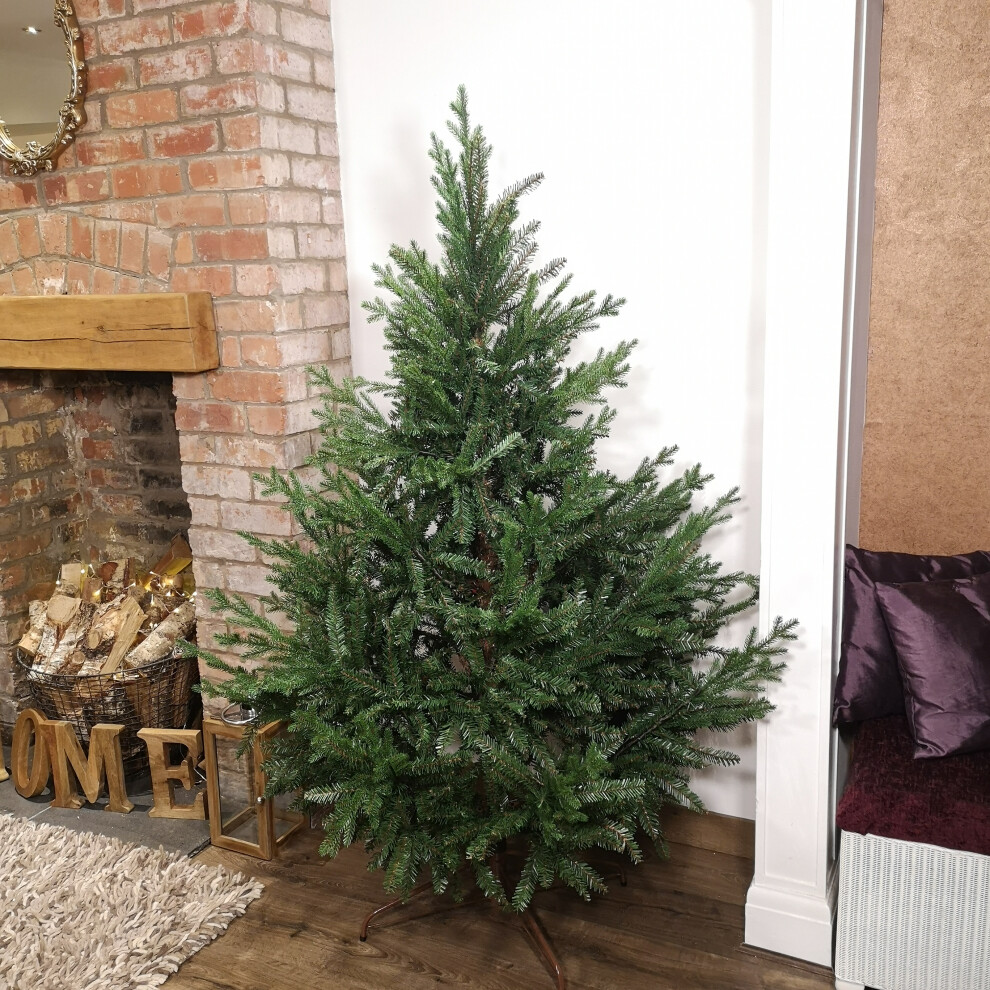 Samuel Alexander 6Ft 180Cm Glenshee Spruce Artificial Christmas Tree Pe And Pvc Mix - Green - Image 3