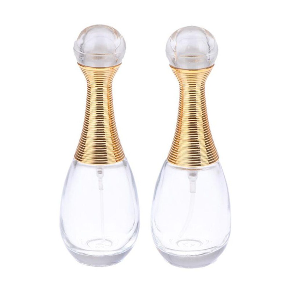 Perfume Fancy Bottle Glass Empty Perfume Bottles Spray Atomizer Refillable