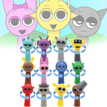 Sprunki Character The Model Toy Head Can Spin Cute Children Holiday Gift Figures