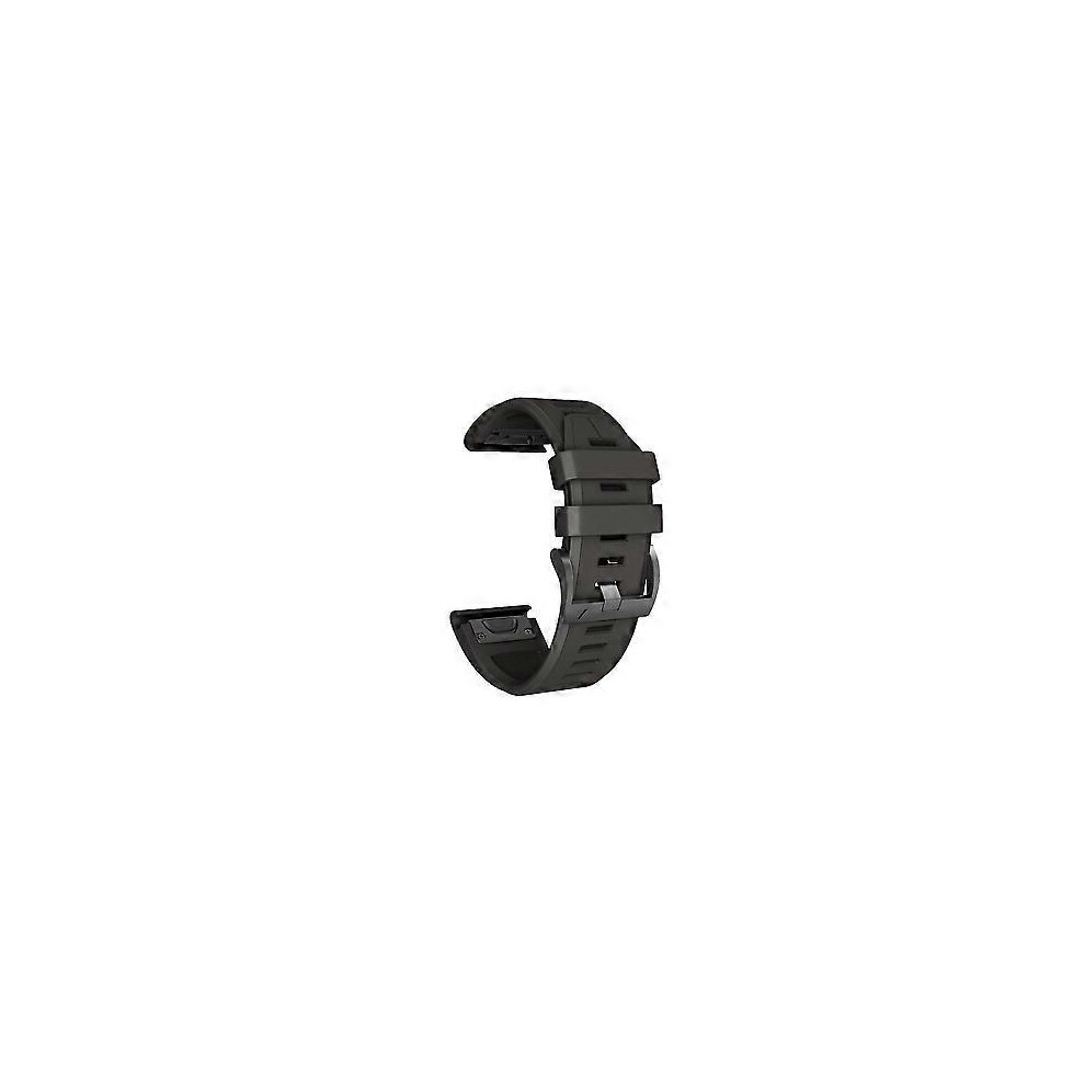 (26mm, Black) Replacement Strap For Garmin Fenix7/ Fenix6/fenix5xplus, Silicone 22mm/26mm Smartwatch Wristband-image-OPC-PFZW6KJ-NEW