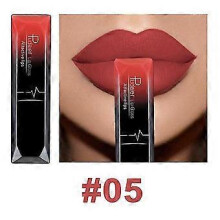 (E, One size) Matte Lipstick Lip Liner Set Velvet Nude Lipstick Lip Liner-Long Lasting Non-stick Cup Stay On 24 Hours Liquid Lipstick5ml