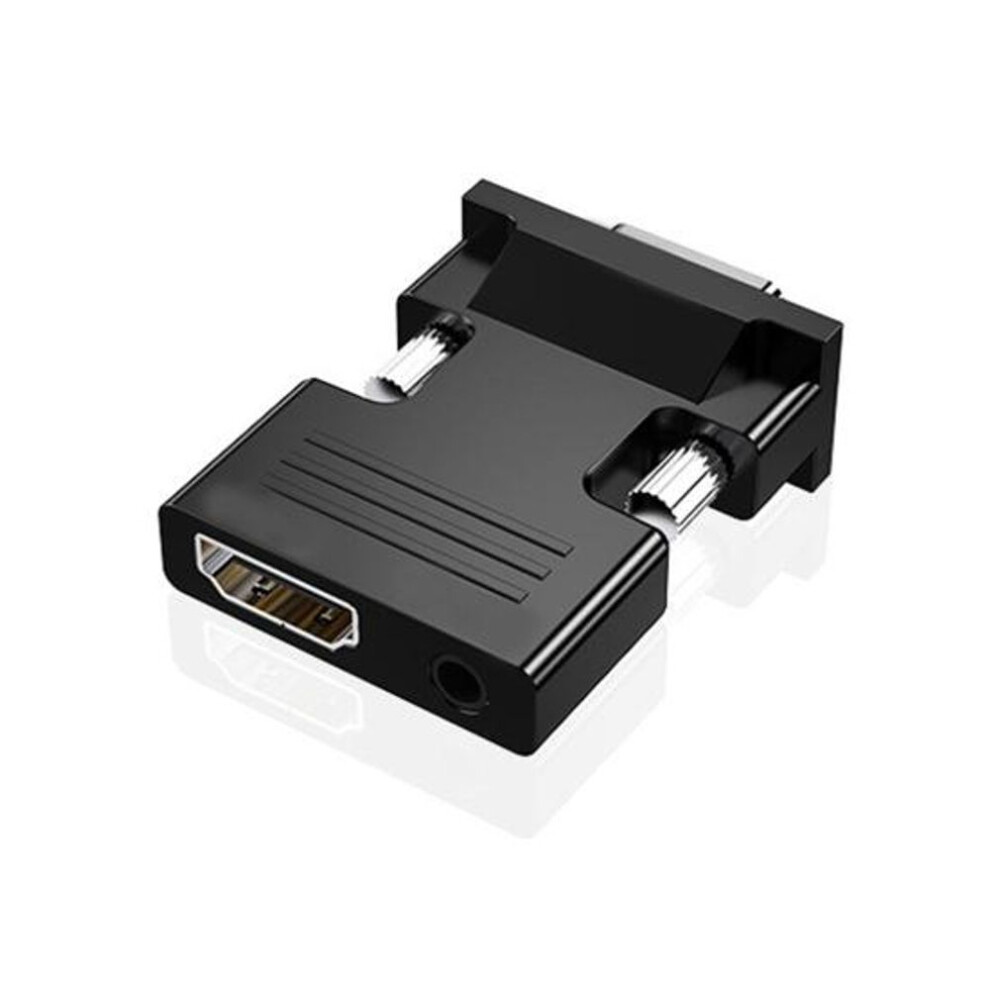 Useful No Driver Required Signal Transfer Reusable Projector Tv Hdmi-Compatible To Vga Adapter Office Accessories Converter 6183065348868