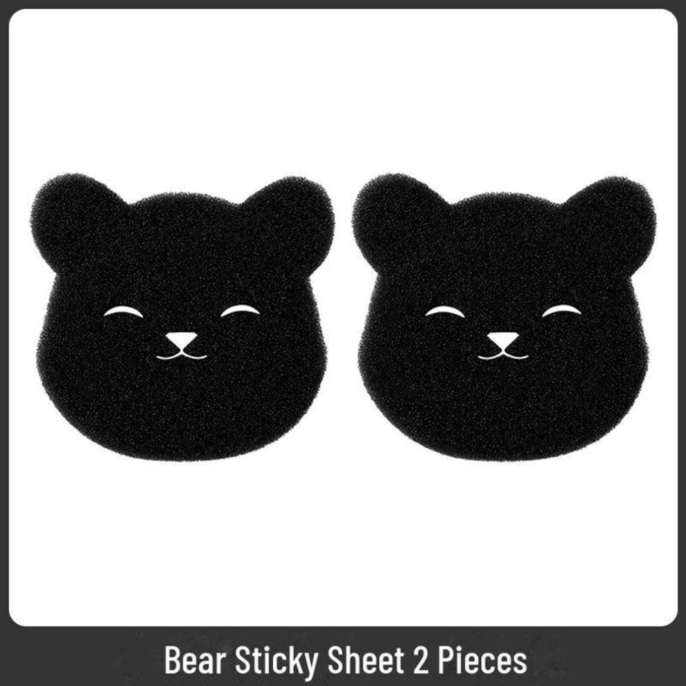 (as the picture, Thickened bear model, 2 pieces) "magic Bear Hair Remover Sponge For Bed, Sofa, Pet Clothing & More"