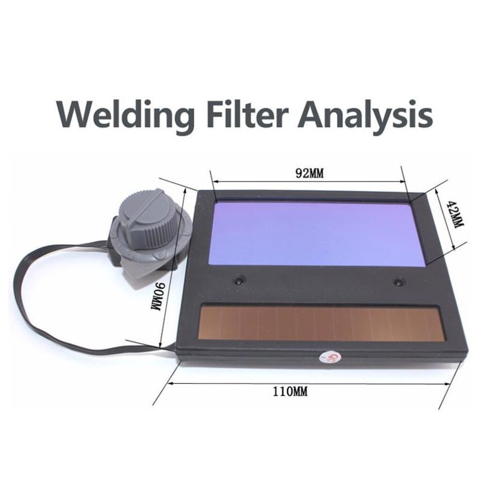 1pcs Auto Solar Darkening Tig Welding Helmet Lens Mask Goggles Automation Filter