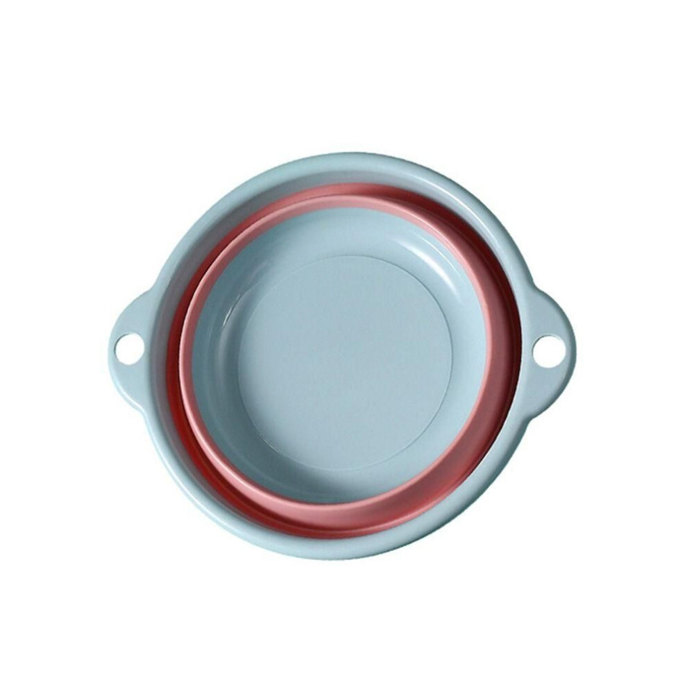 (blue, M) Travel Kitchen Foldable Washbasin Washing Up Bowl Collapsible Wash Basin Portable Basins