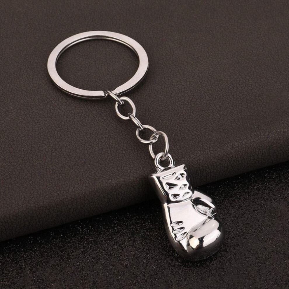 (Other, A) Boxing Glove Boxing Gloves Key Pendant 3D Zinc Zinc Alloy Boxing Gloves Keyring Fitness Boxing Keychain  Men