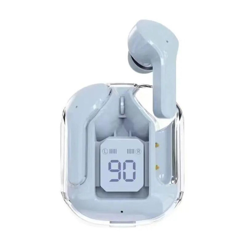 (Blue) True Wireless Tooth Headset Binaural Small In Ear Buds Sports Stereo Bass Tws Earbuds Sports Earbuds For Phone Blue