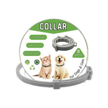 (Cat Grey) 8 Month Protection Flea and Tick Collar Anti-mosquitoes Pet Supplies Chihuahua