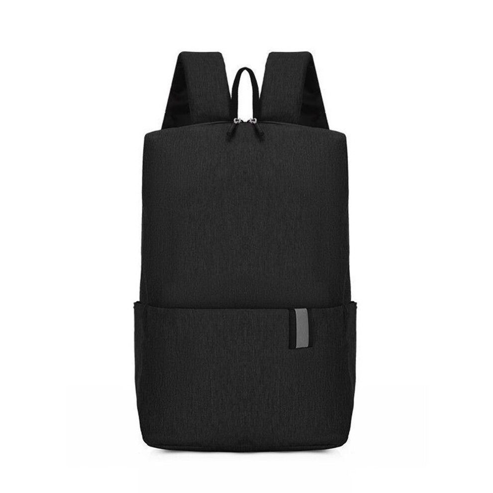 (black, One Size) Customizable Colorful Backpack - Lightweight & Fashionable Travel Bag for Men and Women, Ideal for Students