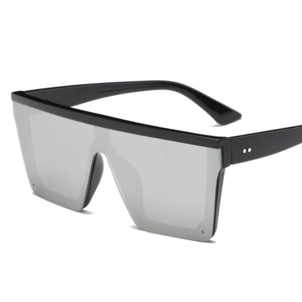 (silver) Fashion Sunglasses Men Driving Cool Sun Glasses Square Women Elegant Eyewear