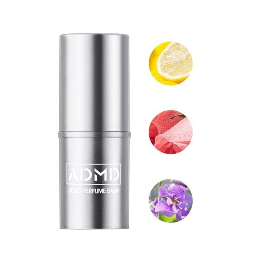 (C) Solid Perfume Charming Delicate Elegant Silky Universal Soothe Nerves Safe Solid Perfume Balm Stick For Women