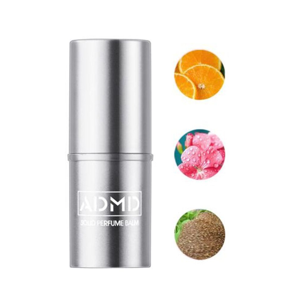 (A) Solid Perfume Charming Delicate Elegant Silky Universal Soothe Nerves Safe Solid Perfume Balm Stick for Women