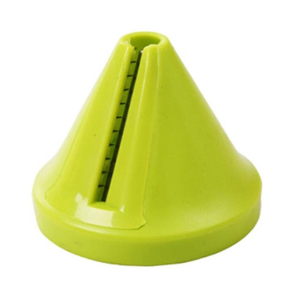 (green) Multifunctional Spiral Chopper Kitchen Tool Vegetable Fruit Peeler Manual Potato Carrot Radish Rotary Grater Kitchen Accessories
