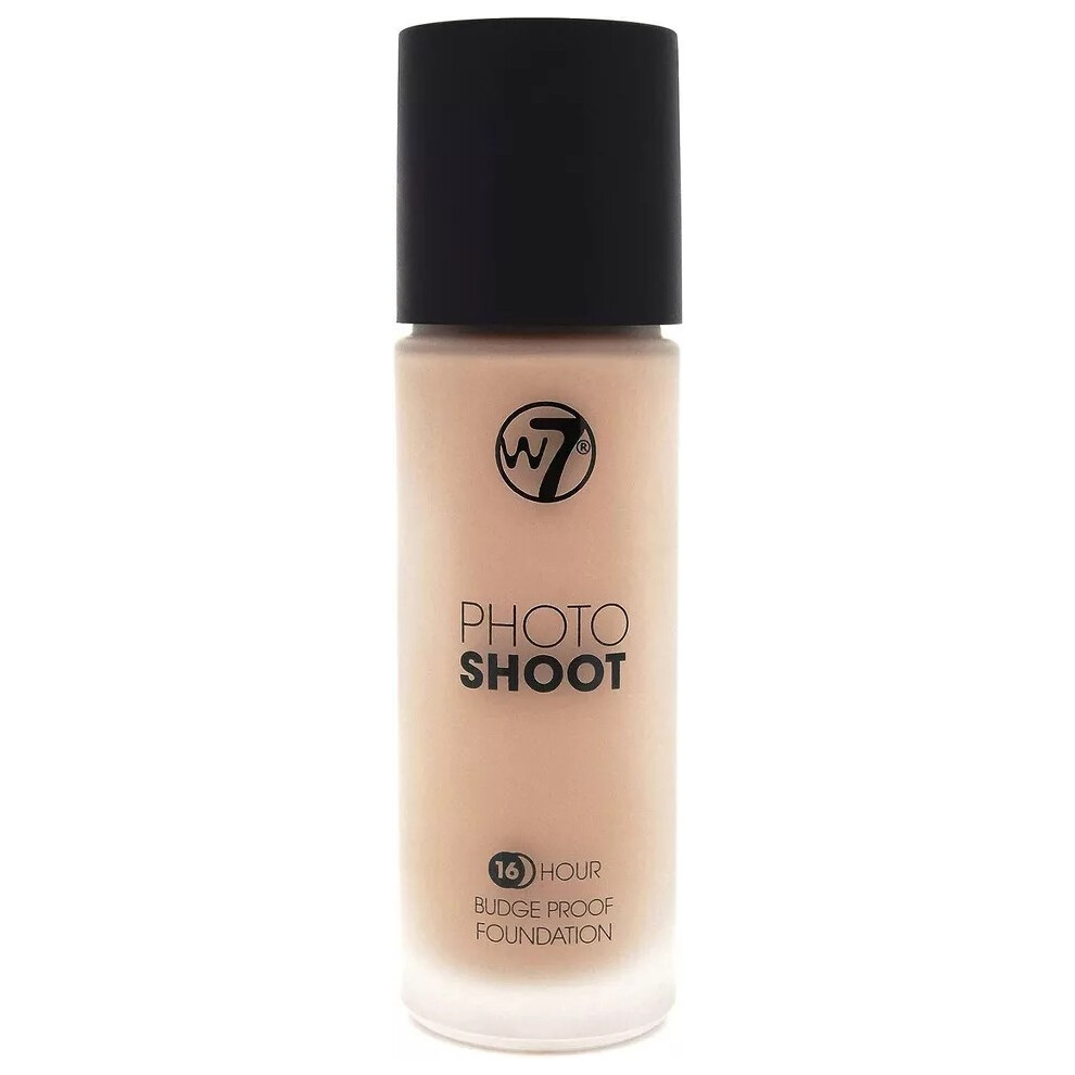 W7 Photoshoot Foundation Rich and Full Coverage Budge-Proof Early Tan