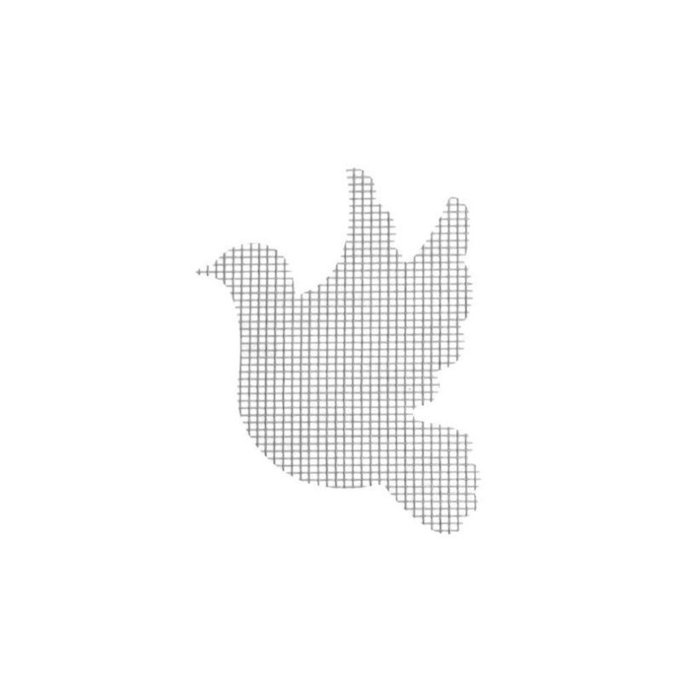 (as the picture, pigeon) 10pcs Self-adhesive Cartoon Window Door Mesh Repair Patch Household Anti-mosquito Net Screen Sticker For Fixing Holes