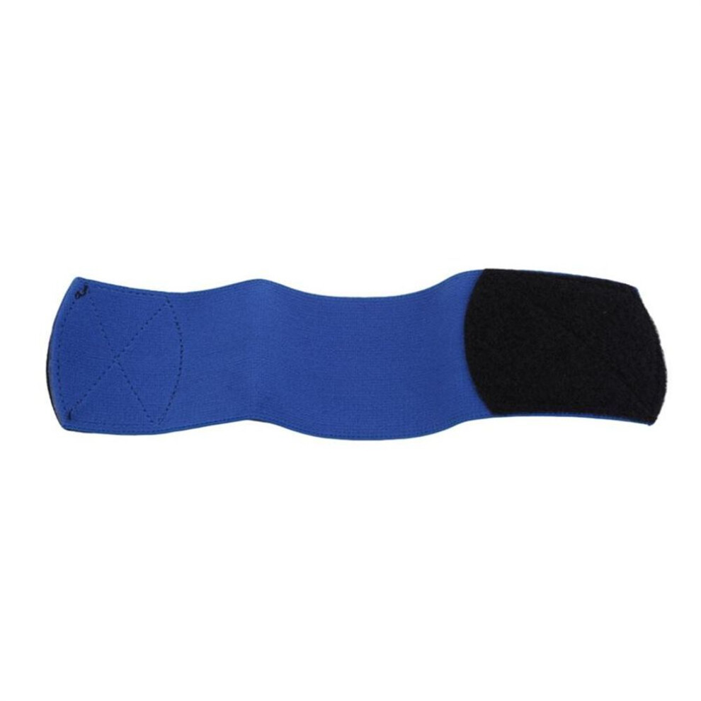 (blue) Football Shin Guards Fixing Belt Stickers Fixing Strips Ankle Guards Compression Guard Ankle Guards Leggings Fixing Cover