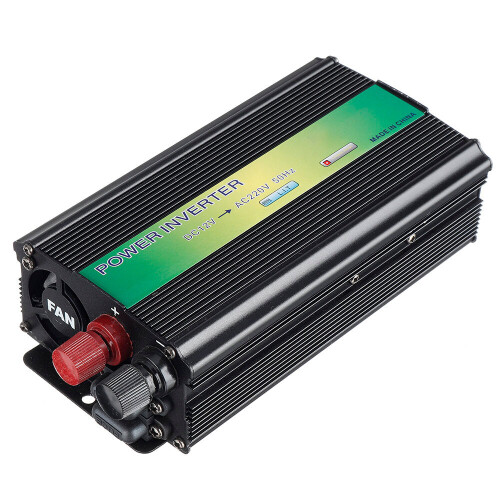 220V 1500W Peak Solar Power System Battery Charger Inverter+50W Solar Panel +60A Controller 2