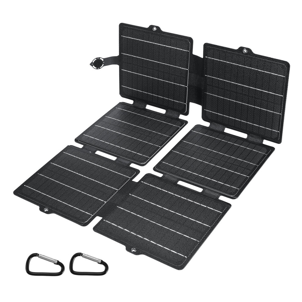 (30W) 15W/30W Foldable Solar Panel Solar Cells Outdoor Camping Hiking Solar Car
