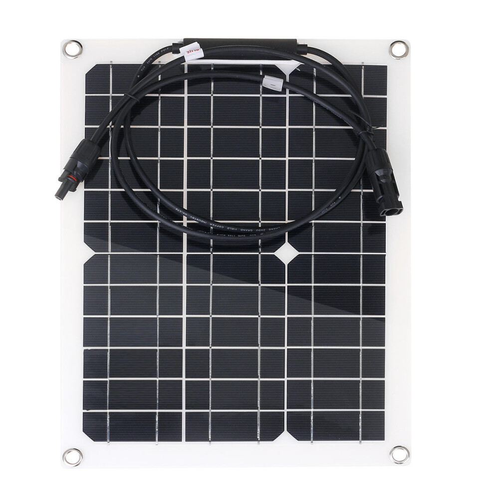30W 18V Monocrystalline Solar Panel For Motorhome Boat Waterproof Solar Power Panel 4250937716215