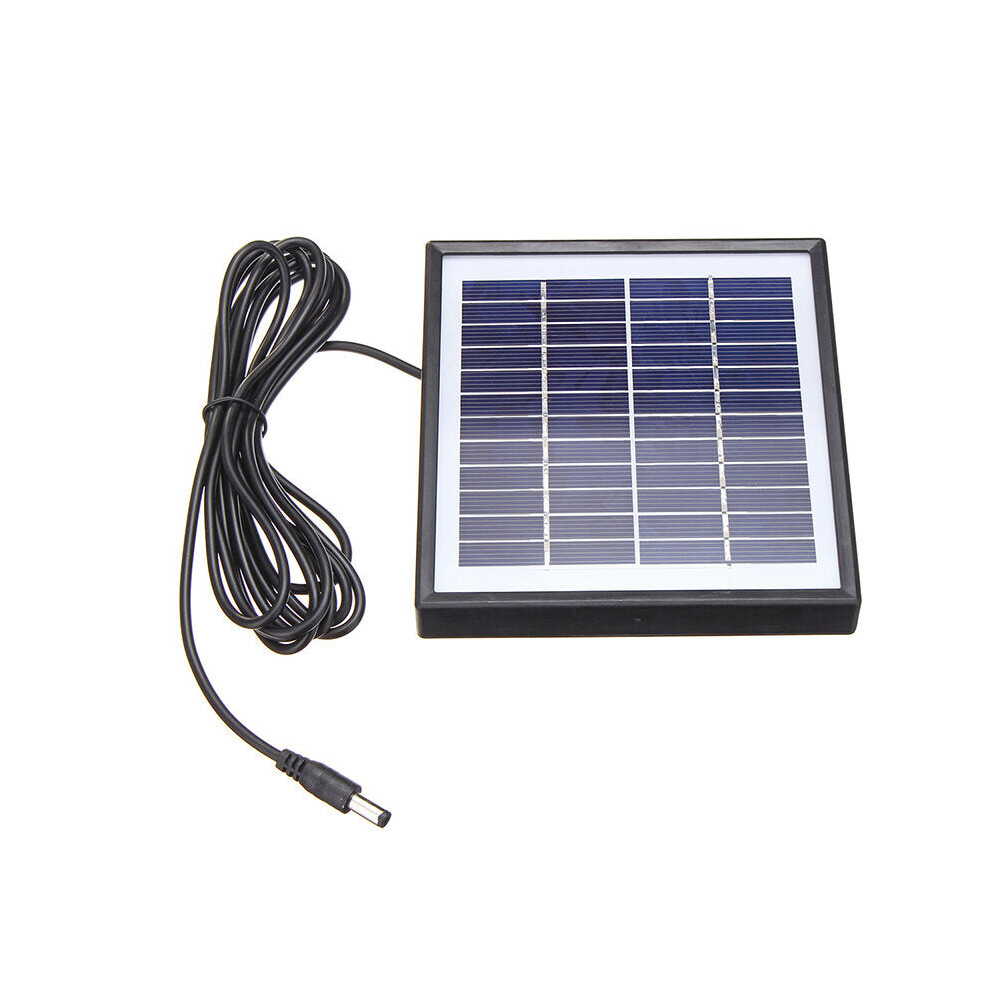 Portable 5W 12V Polysilicon Solar Panel Battery Charger For Car RV Boat W/ 3m Cable