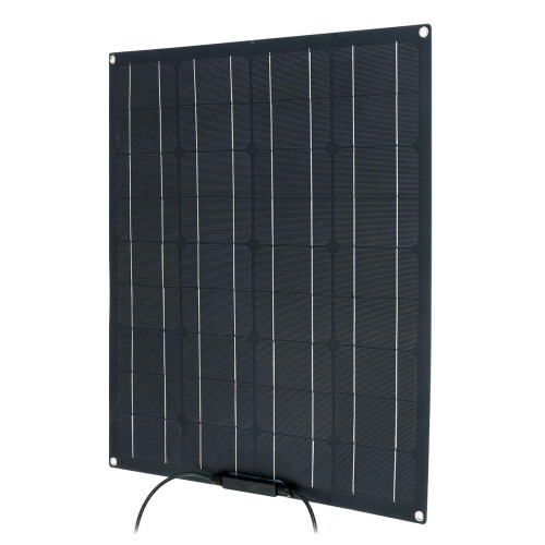 50W Solar Panel Matte Texture Field Vehicles Emergency Charger WIth 4 Protective Corners 2