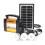 110- 240V Solar Power Panel Generator Solar Powered System 3 LED Lamps Generator 2