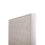 (Beige) Double Upholstered Velvet Bed Frame No Box Spring 16