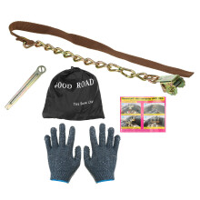 5pcs Snow Chains Tire Accessory Set Car Truck Wheel Belt Mud Sand Emergency