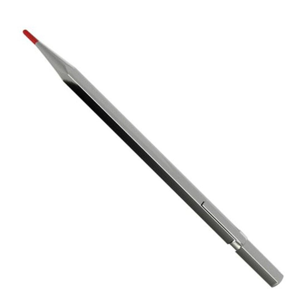 (silver) Tungsten Steel Metal Engraving Pen Compact Great Carbide Scriber Tool Etching