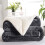 (Double, Grey) Heavy Thick Blanket Bed Throw-Single Double King Size-Warm Fluffy for Extreme Winters 4