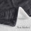 (Double, Grey) Heavy Thick Blanket Bed Throw-Single Double King Size-Warm Fluffy for Extreme Winters 5