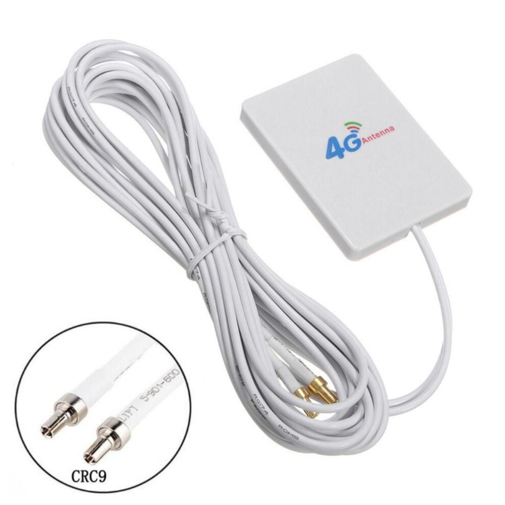 (CRC9 Connector) Signals Aerials Signal Booster Amplifier External Antenna Router Adapter Sma Connector Lte Antenna