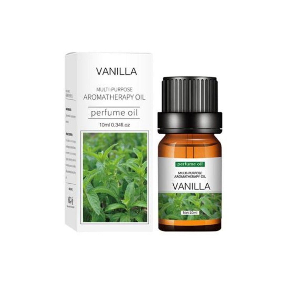 (Vanilla) 10ml Essential Oil Dispel Peculiar Smell Leakproof Soap Made Mild Water Soluble Rose Essential Fragrance
