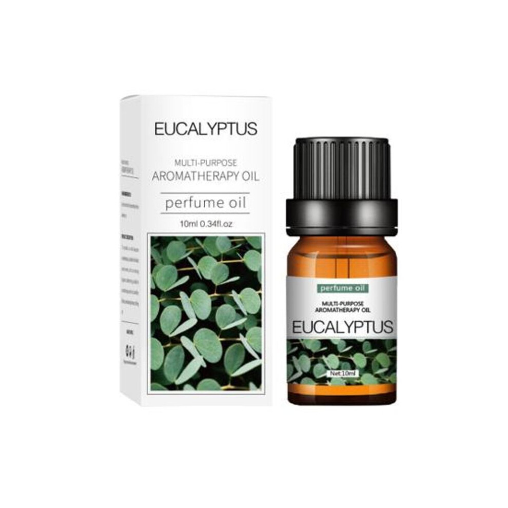 (Eucalyptus) 10ml Essential Oil Dispel Peculiar Smell Leakproof Soap Made Mild Water Soluble Rose Essential Fragrance