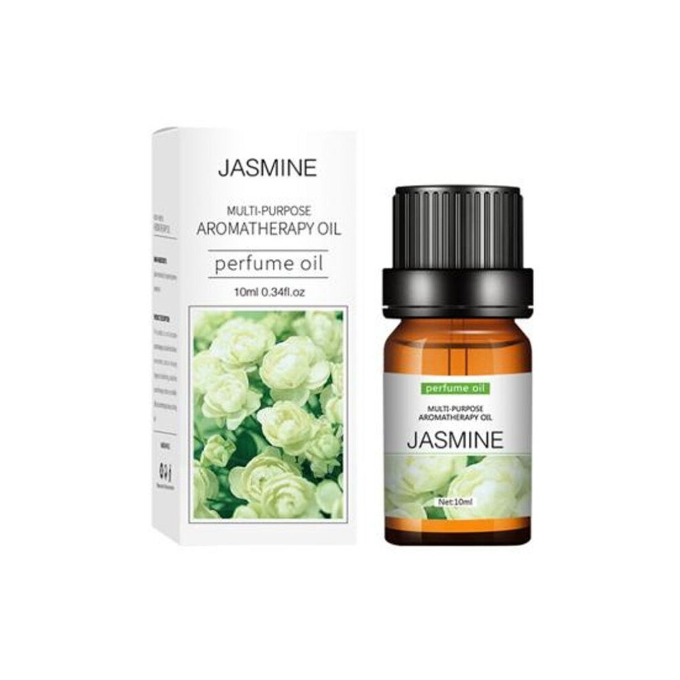 (Jasmine) 10ml Essential Oil Dispel Peculiar Smell Leakproof Soap Made Mild Water Soluble Rose Essential Fragrance