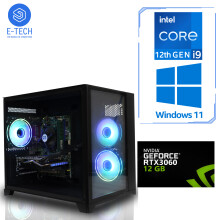 (512GB M.2) Gaming PC i9 12900KF 16GB DDR4 RTX 3060 M.2 Wins11