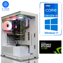 (512GB M.2) Gaming PC i9 12900KF 32GB DDR4 RTX 3060 M.2 Wins11