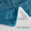 (Single, Teal) Heavy Thick Blanket Bed Throw-Single Double King Size-Warm Fluffy for Extreme Winters 4