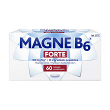 MAGNE B6 Forte 60 tablets, magnesium B6