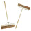 1 x 24" Coco Soft Bristle Sweeping Broom With Handle 3