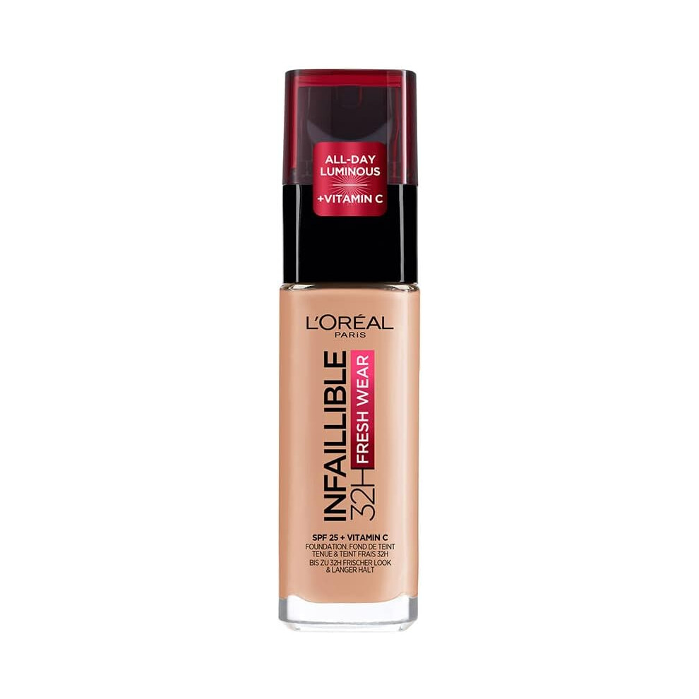 L’oréal Paris New Loreal Infaillible 32H Fresh Wear Foundation - # 245 Honey Golden