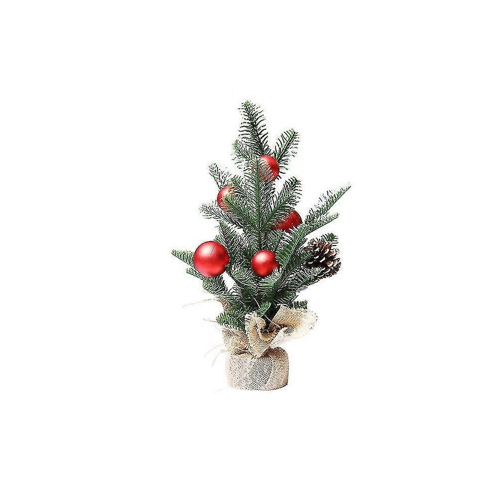 Décorations de Noël artificielles en forme de mini sapin de Noël, décorations de Noël, décorations de Noël pour les vacances de Noël Diy