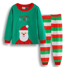 (7-8 Years, A) Christmas Kids Boys Girls Pajamas Pyjamas Pjs Set Toddler Long Sleeve Tops Trousers Sleepwear Nightwear Xmas Theme Outfits Loungewear