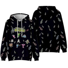 (8-9 Years, D) My Singing Monsters 3d Printed Hoodies Kids Hooded Sweatshirts Long Sleeve Pullover TopsWith Pocket -NMAOV