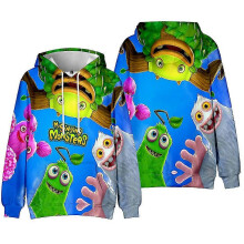 (7-8 Years, C) My Singing Monsters 3d Printed Hoodies Kids Hooded Sweatshirts Long Sleeve Pullover TopsWith Pocket -NMAOV
